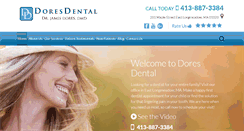 Desktop Screenshot of doresdental.com